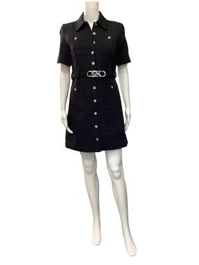 Michael Kors Cape Mini Belted Utility Dress w/Tags Size 6